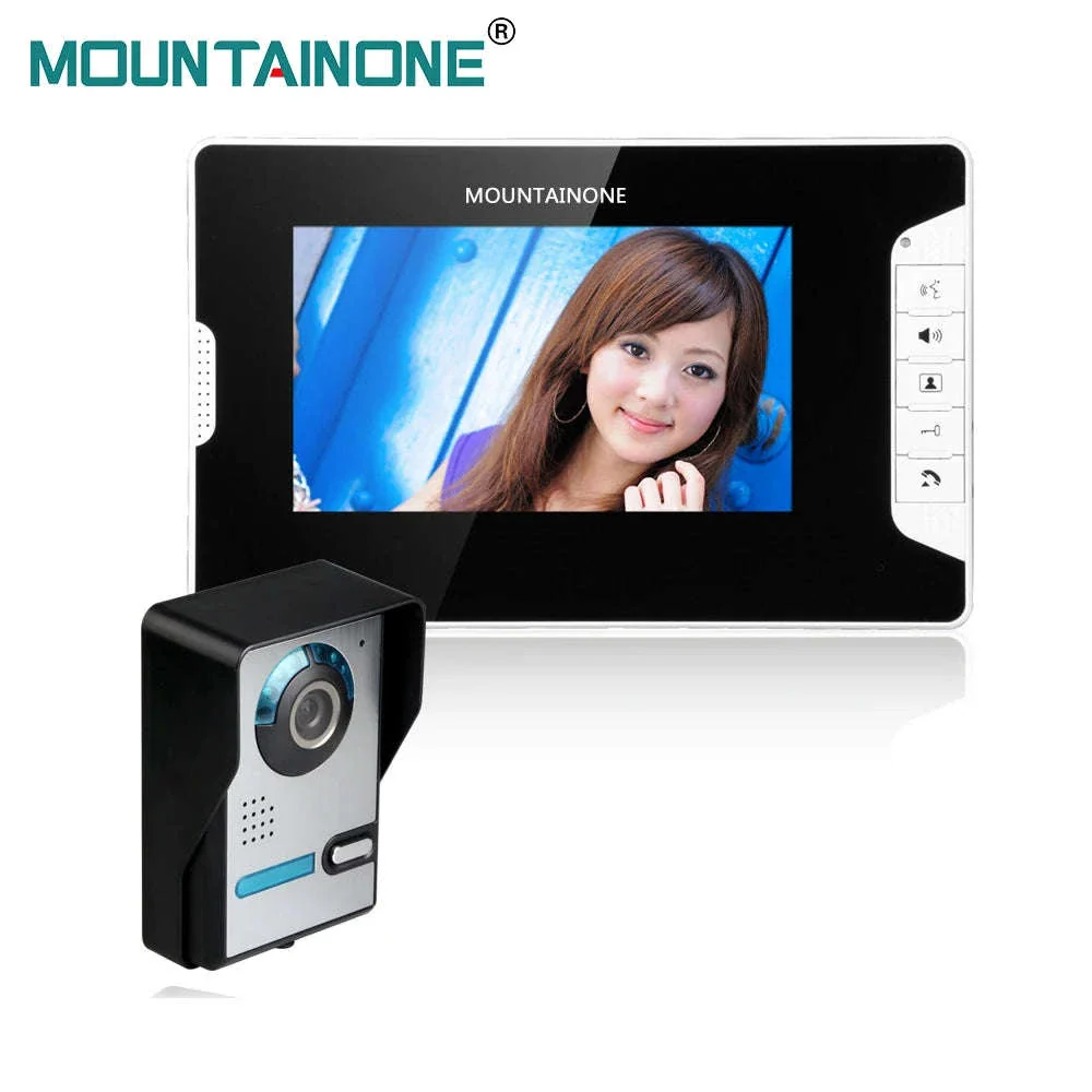 Video Door Intercom Entry System Kit for Secure Home Entry