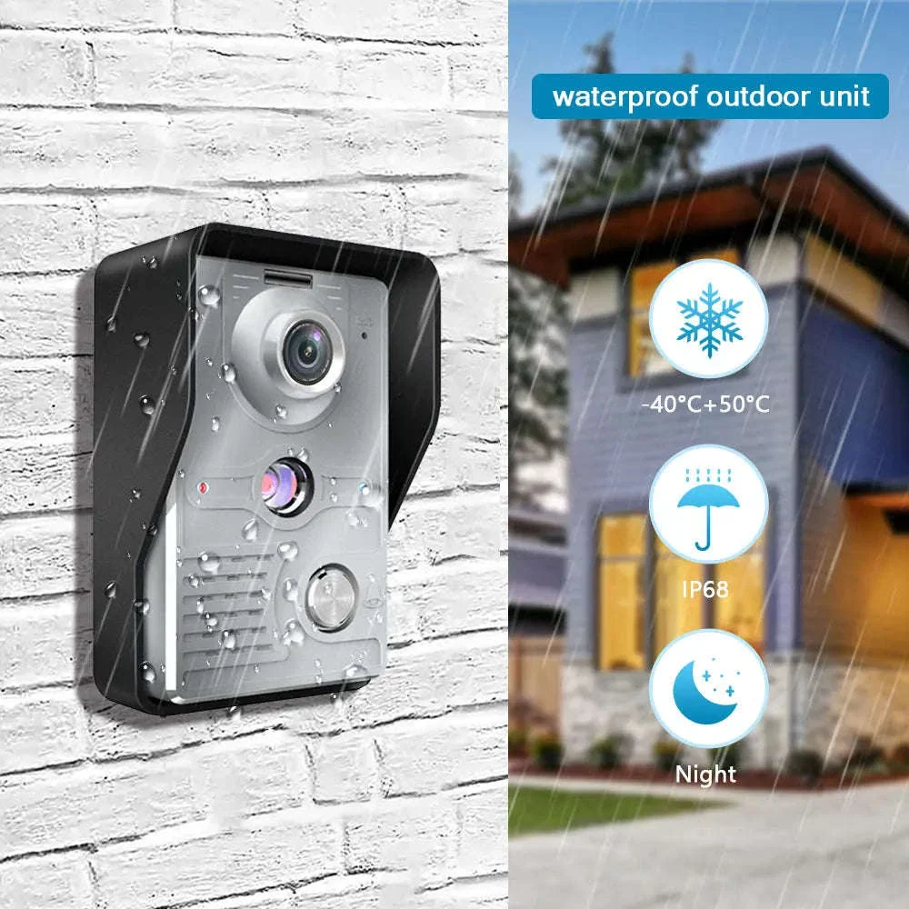 Video Door Intercom Entry System Kit for Secure Home Entry - Image 10