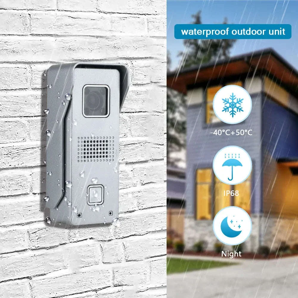 Video Door Intercom Entry System Kit for Secure Home Entry - Image 11