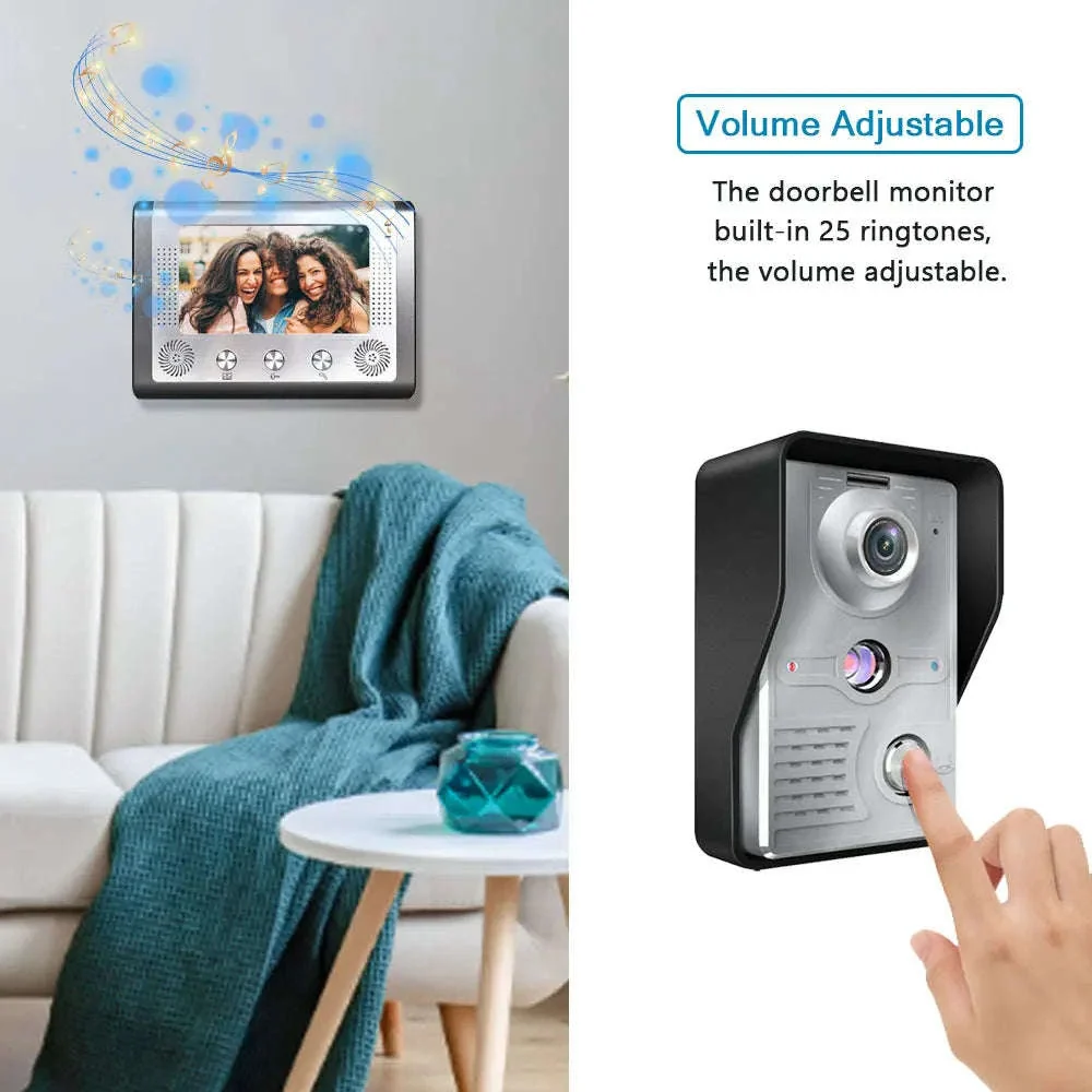 Video Door Intercom Entry System Kit for Secure Home Entry - Image 14