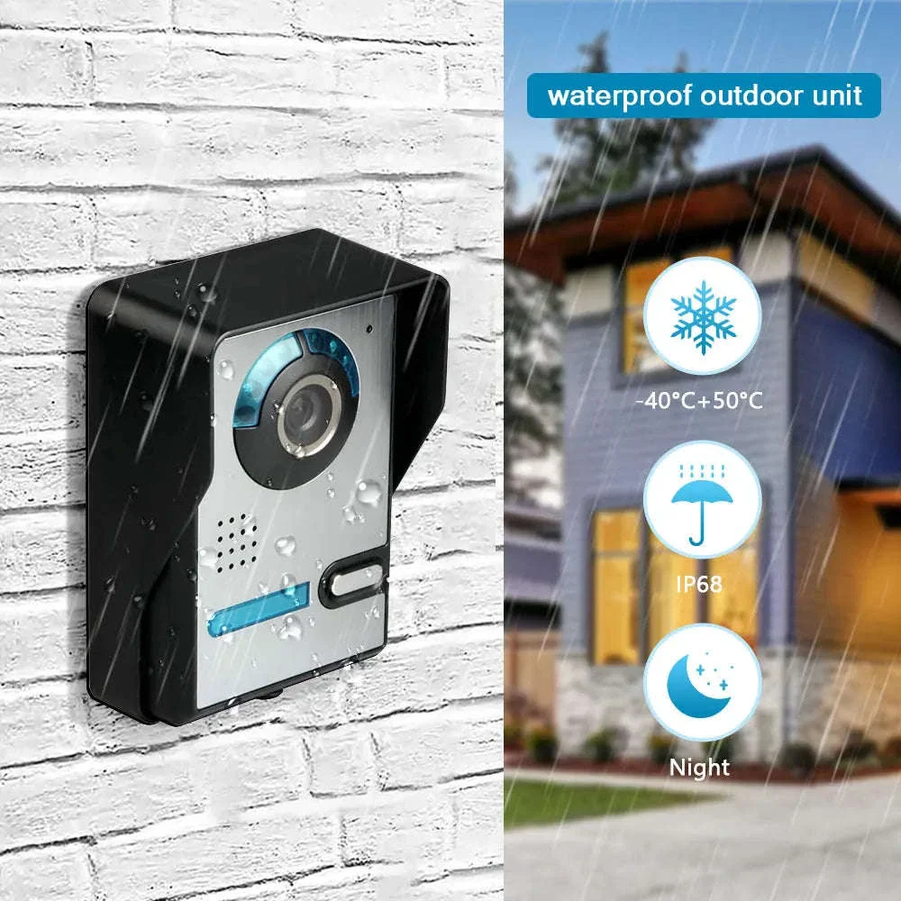 Video Door Intercom Entry System Kit for Secure Home Entry - Image 3