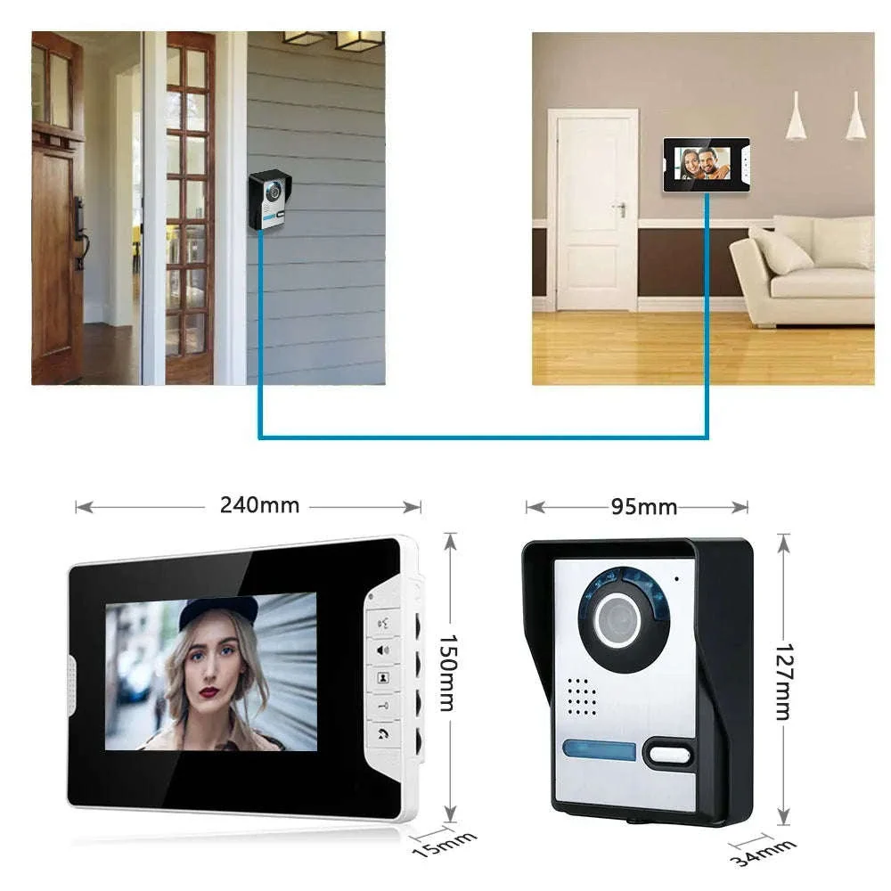 Video Door Intercom Entry System Kit for Secure Home Entry - Image 4