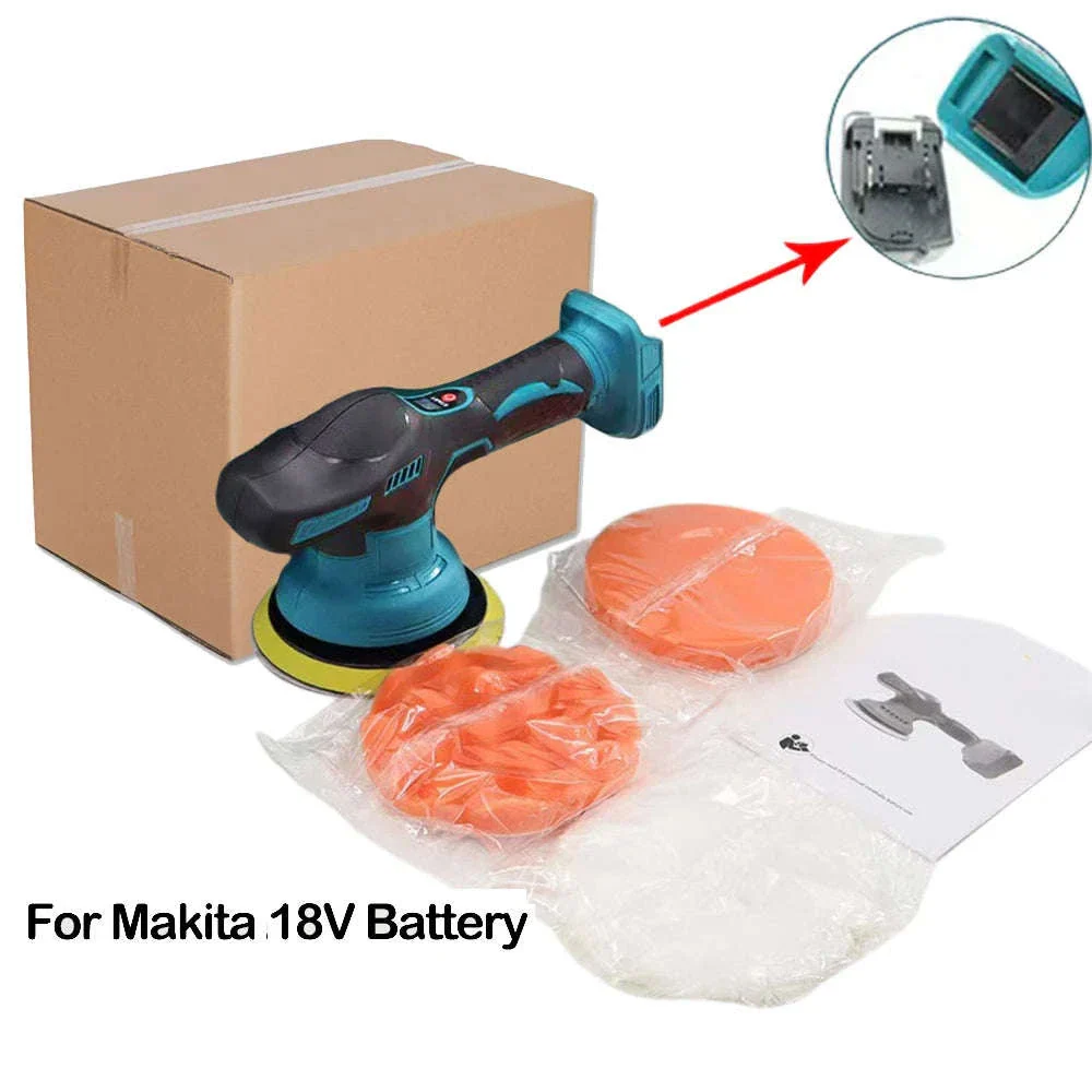 Cordless Car Polisher with 150mm Pad and 4600RPM - Image 3