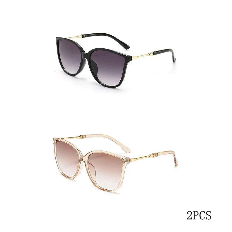 Vintage Cat Eye Sunglasses for Women with UV400 Lens Protection - Image 18