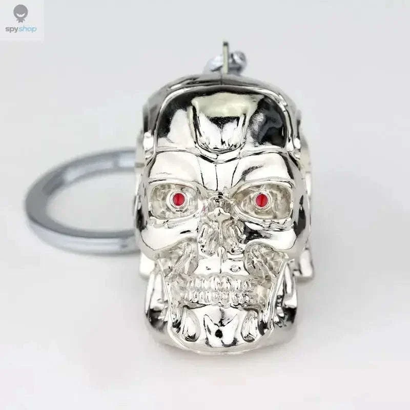 Vintage Skull Keychain with Secure Clip for Everyday Carry - Image 6