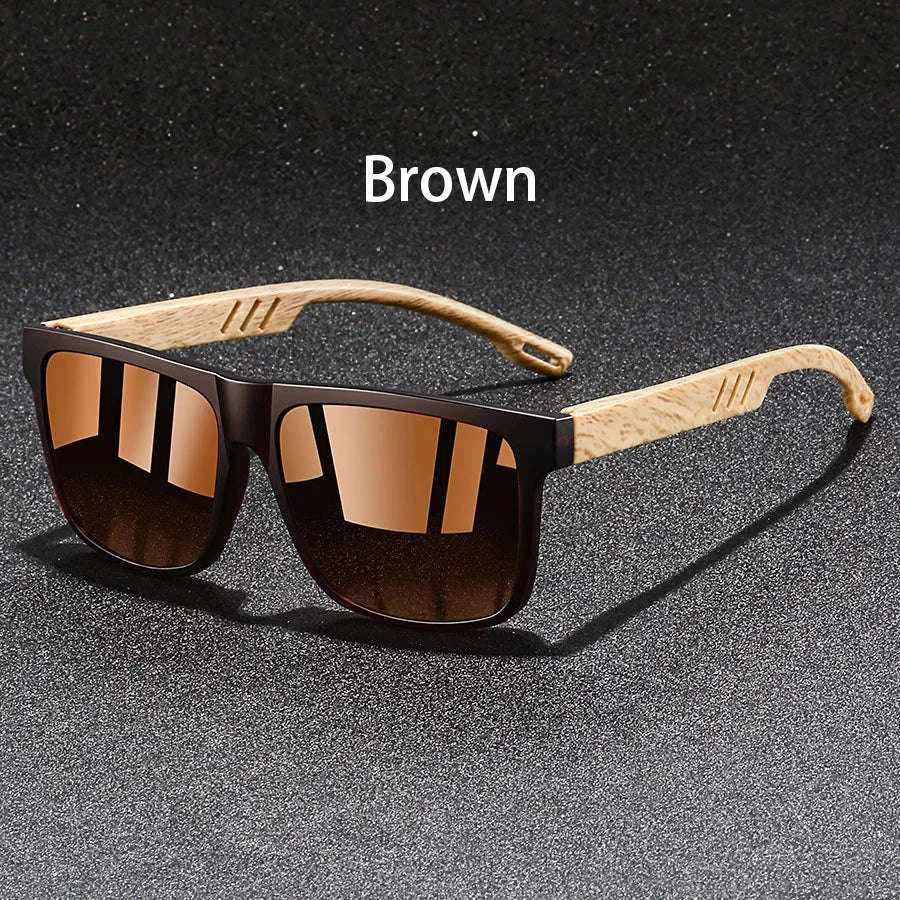 Vintage Square Frame Sunglasses for Men and Women - Image 11