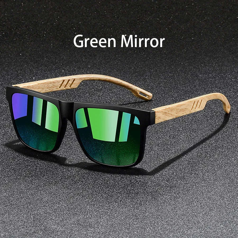 Vintage Square Frame Sunglasses for Men and Women - Image 12