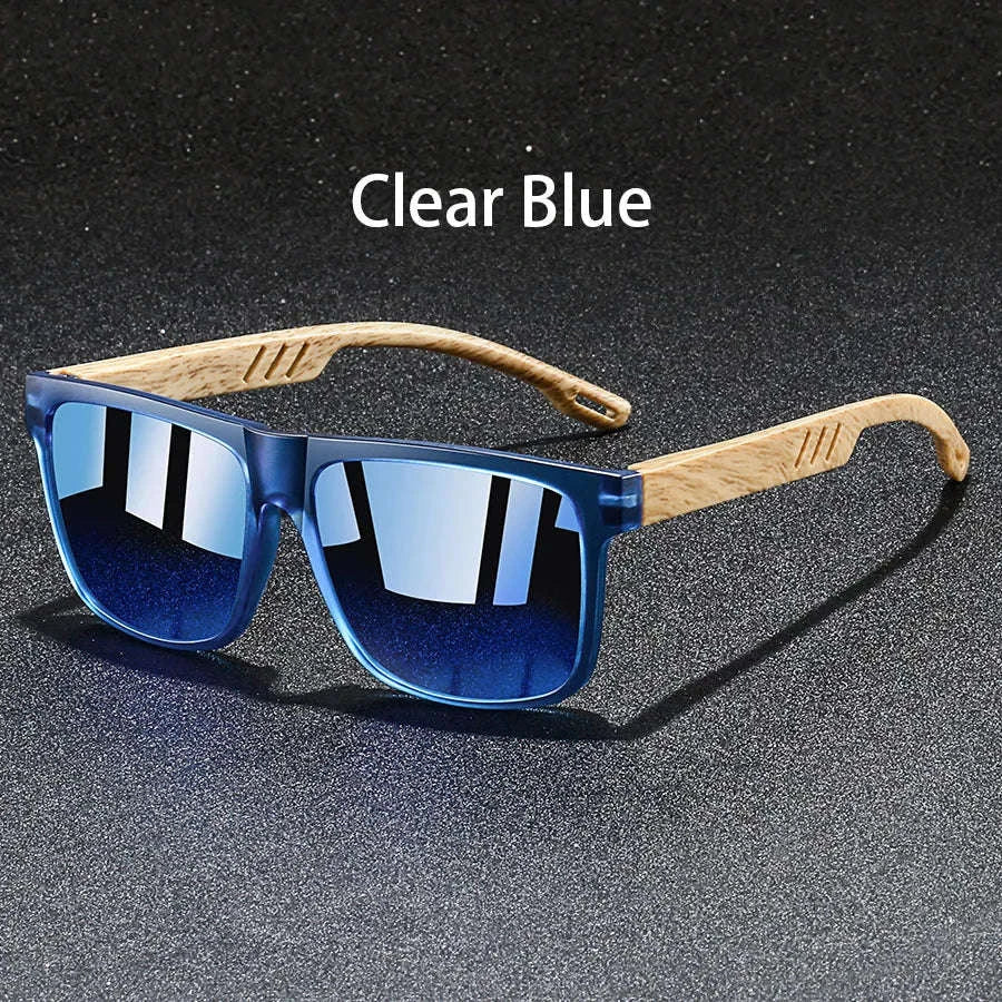 Vintage Square Frame Sunglasses for Men and Women - Image 13
