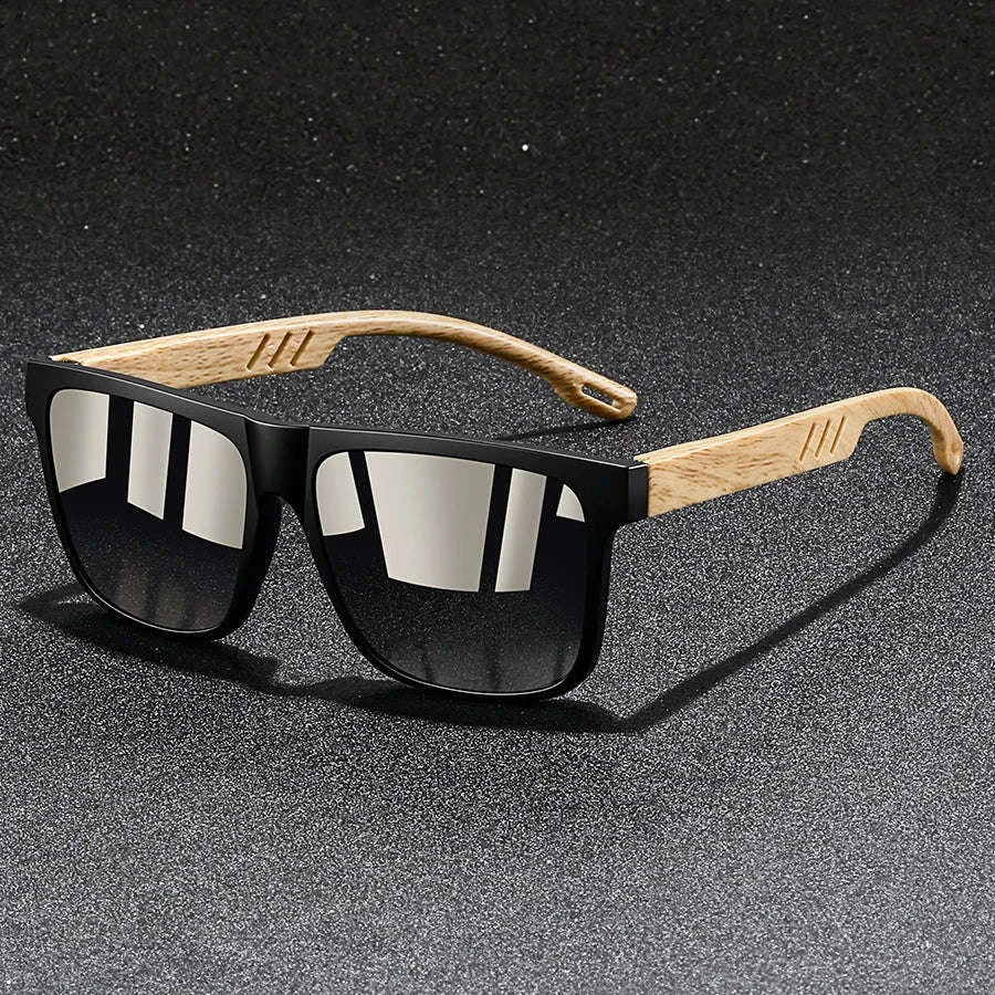 Vintage Square Frame Sunglasses for Men and Women - Image 5