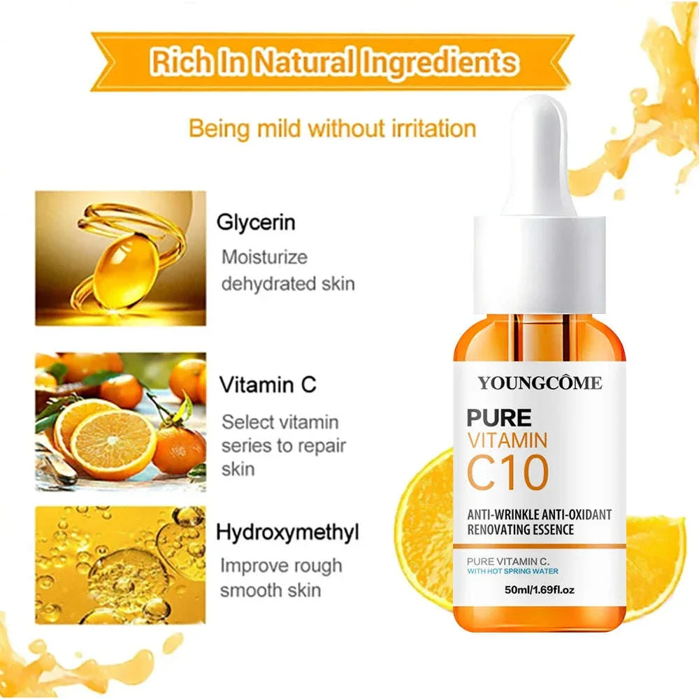 Vitamin C Facial Essence with Hyaluronic Acid for Bright Skin - Image 6