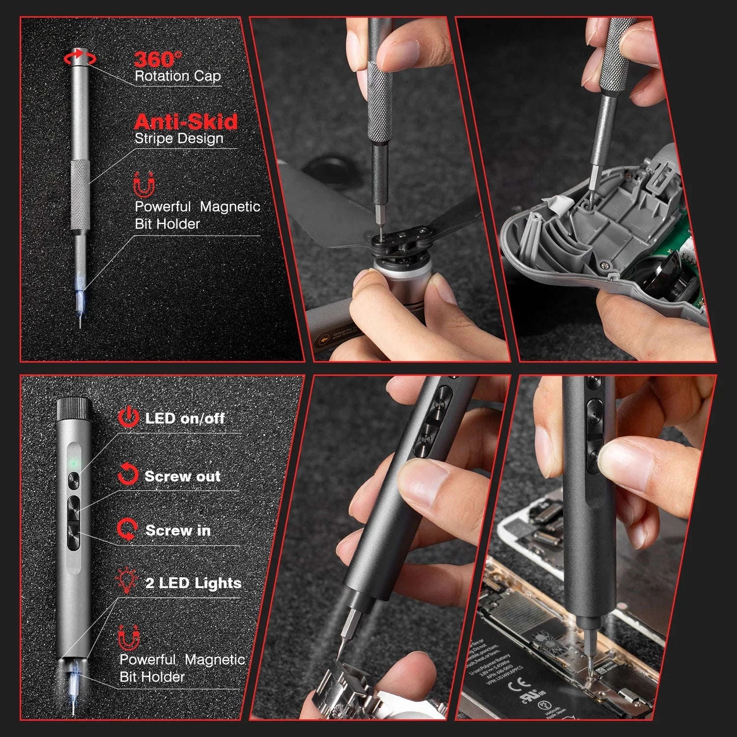 138-in-1 Precision Electric Screwdriver Set for Repairs - Image 2