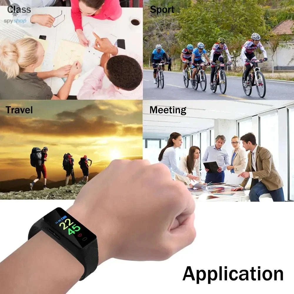 Voice Activated Camera Bracelet Watch with 1080P Recording - Image 6