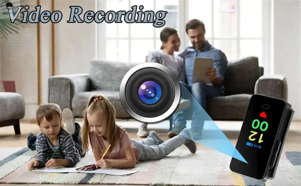 Voice Activated Camera Bracelet Watch with 1080P Recording - Image 7