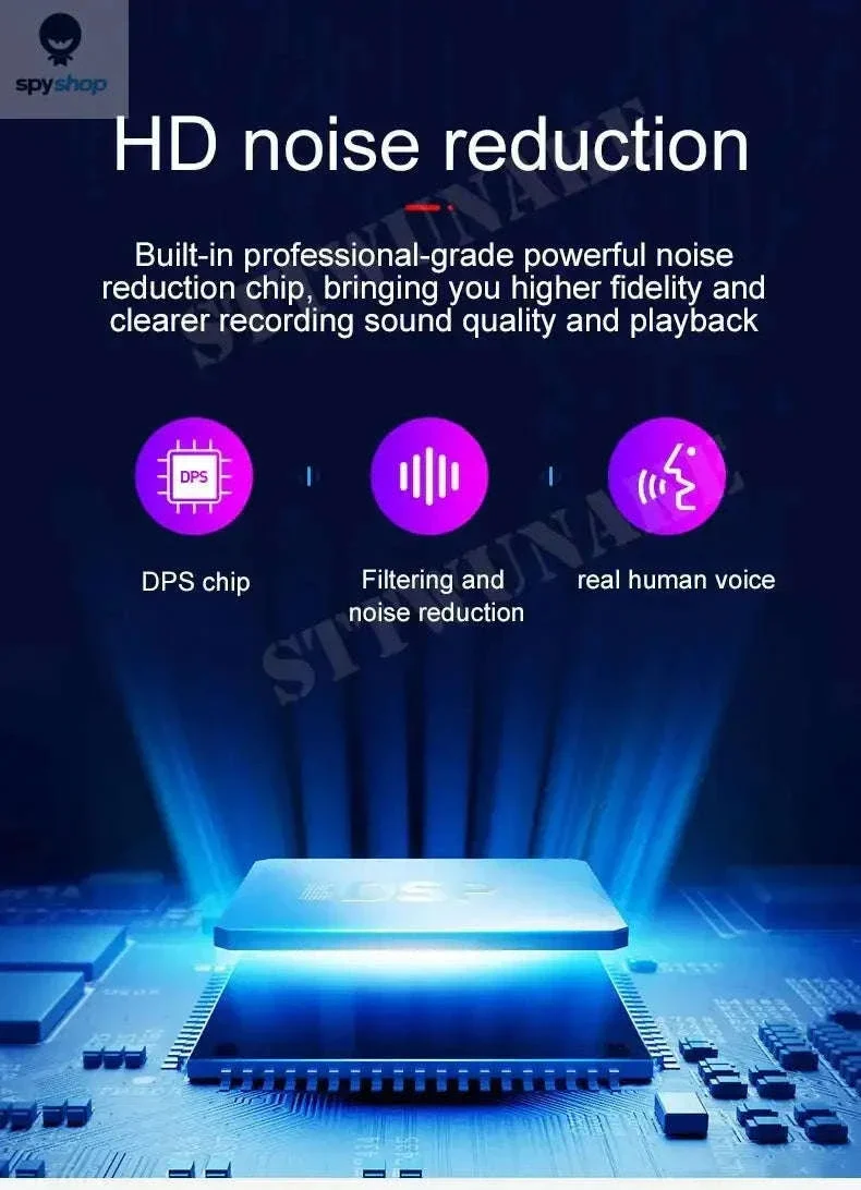 Mini Voice Activated Recorder with Magnetic Mount and OTG - Image 11