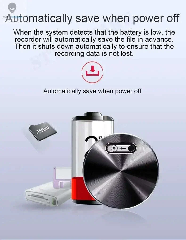 Mini Voice Activated Recorder with Magnetic Mount and OTG - Image 15