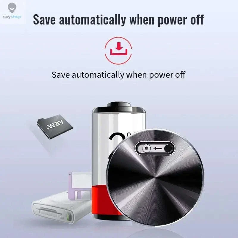 Mini Voice Activated Recorder with Magnetic Mount and OTG - Image 6
