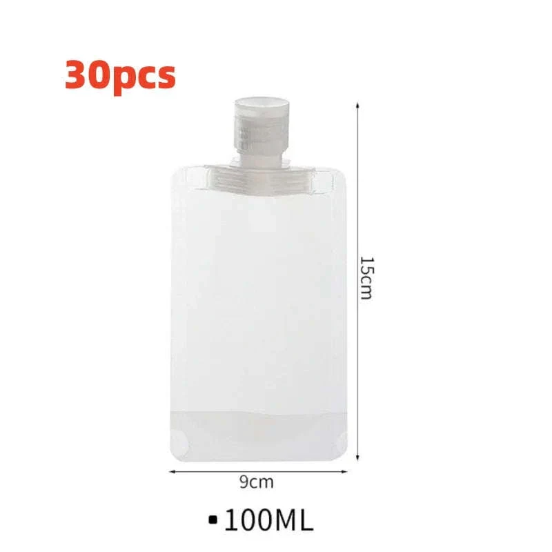 VoyageVac 10-Piece Travel Bottle Set for Leak-Resistant Packing - Image 9