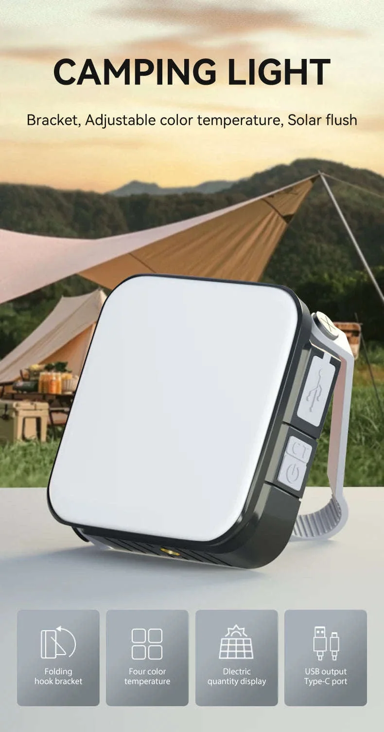 Rechargeable Camping Lantern Portable Hanging Light - Image 7