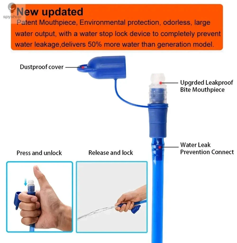 Hydration Bladder Pack for Hiking, Running and Riding - Image 3