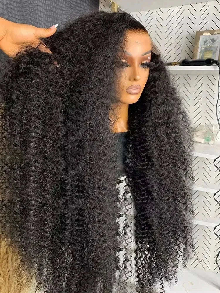 Water Curly HD Lace Wig with Deep Wave Volume