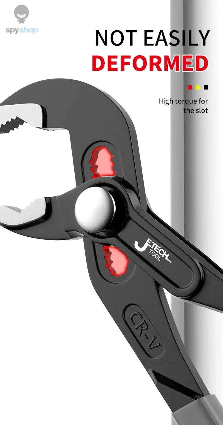 Quick-Release Adjustable Water Pump Pliers for Plumbing Repairs - Image 11