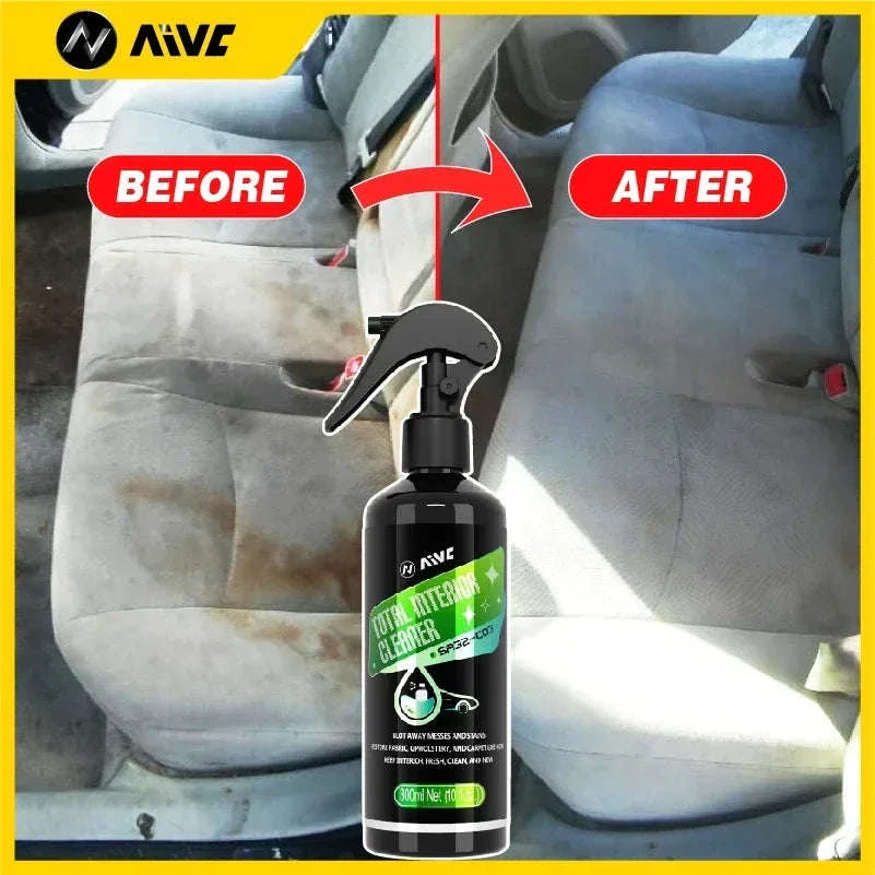 Waterless Car Interior Cleaner for Fabric, Leather & Dashboard - Image 2