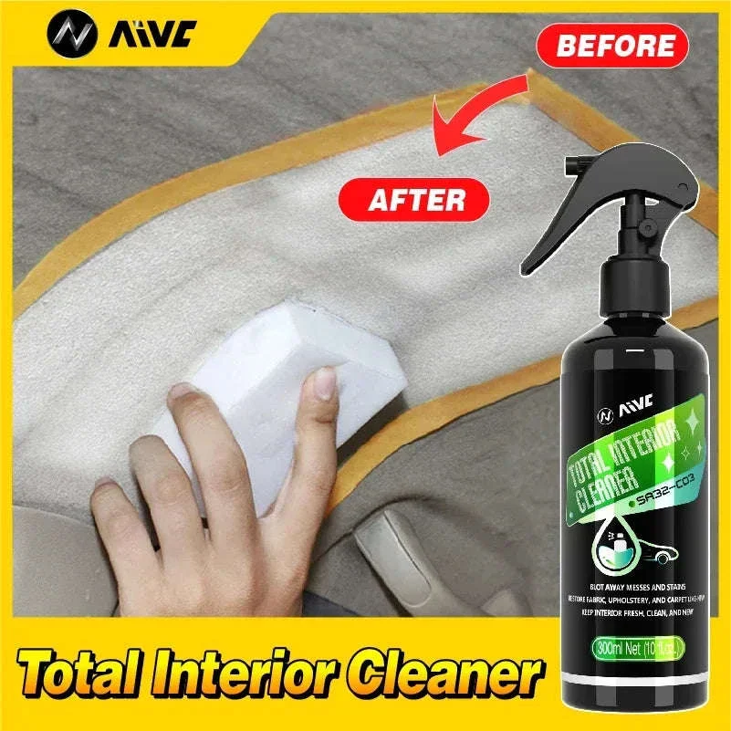 Waterless Car Interior Cleaner for Fabric, Leather & Dashboard - Image 3