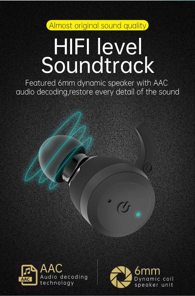Waterproof Bluetooth 5.0 Sport Earbuds with 20H Playtime & Dual Wear Fit - Image 9