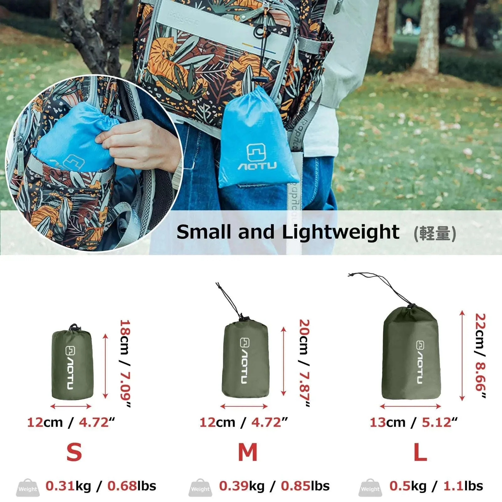 Waterproof Camping Tarp Shelter for Rain, Shade, and Ground Cover - Image 5