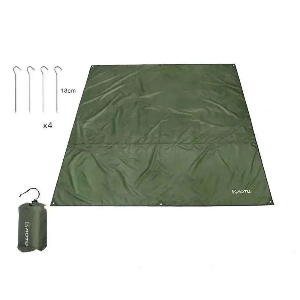 Waterproof Camping Tarp Shelter for Rain, Shade, and Ground Cover - Image 8