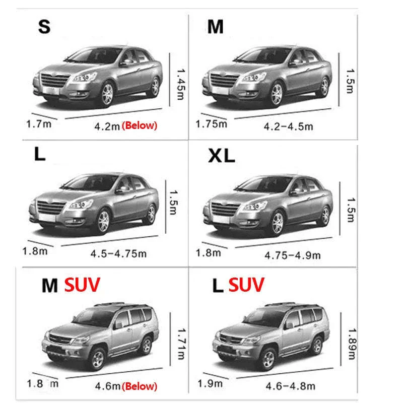 Waterproof Universal Car Cover for Sedan and SUV - Image 2