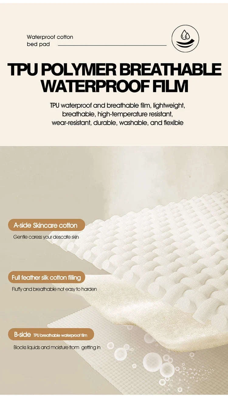 Waterproof Mattress Topper with Quilted Softness - Image 15