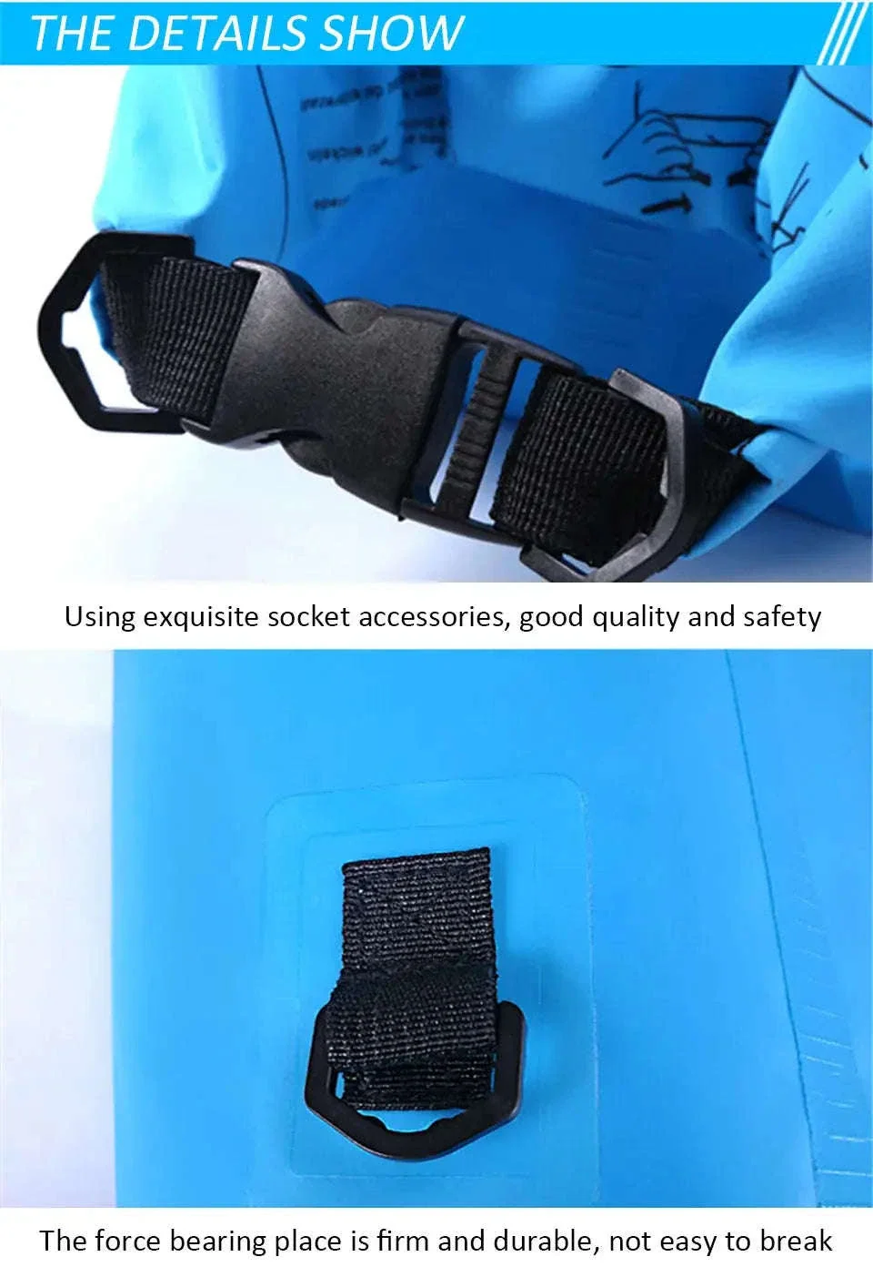 Waterproof PVC Dry Bag for Kayaking and Outdoor Adventures - Image 17
