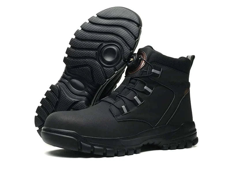 Waterproof Steel Toe Work Boots for Men with Ankle Support - Image 36