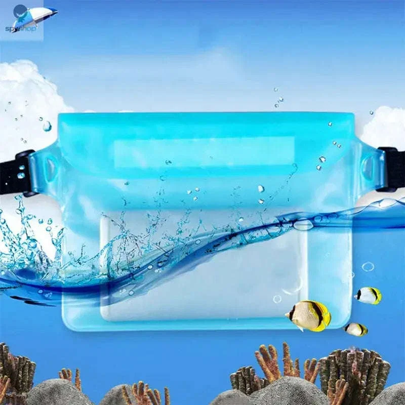 Waterproof Swimming Dry Bag for Phone, Keys and Small Gear - Image 9