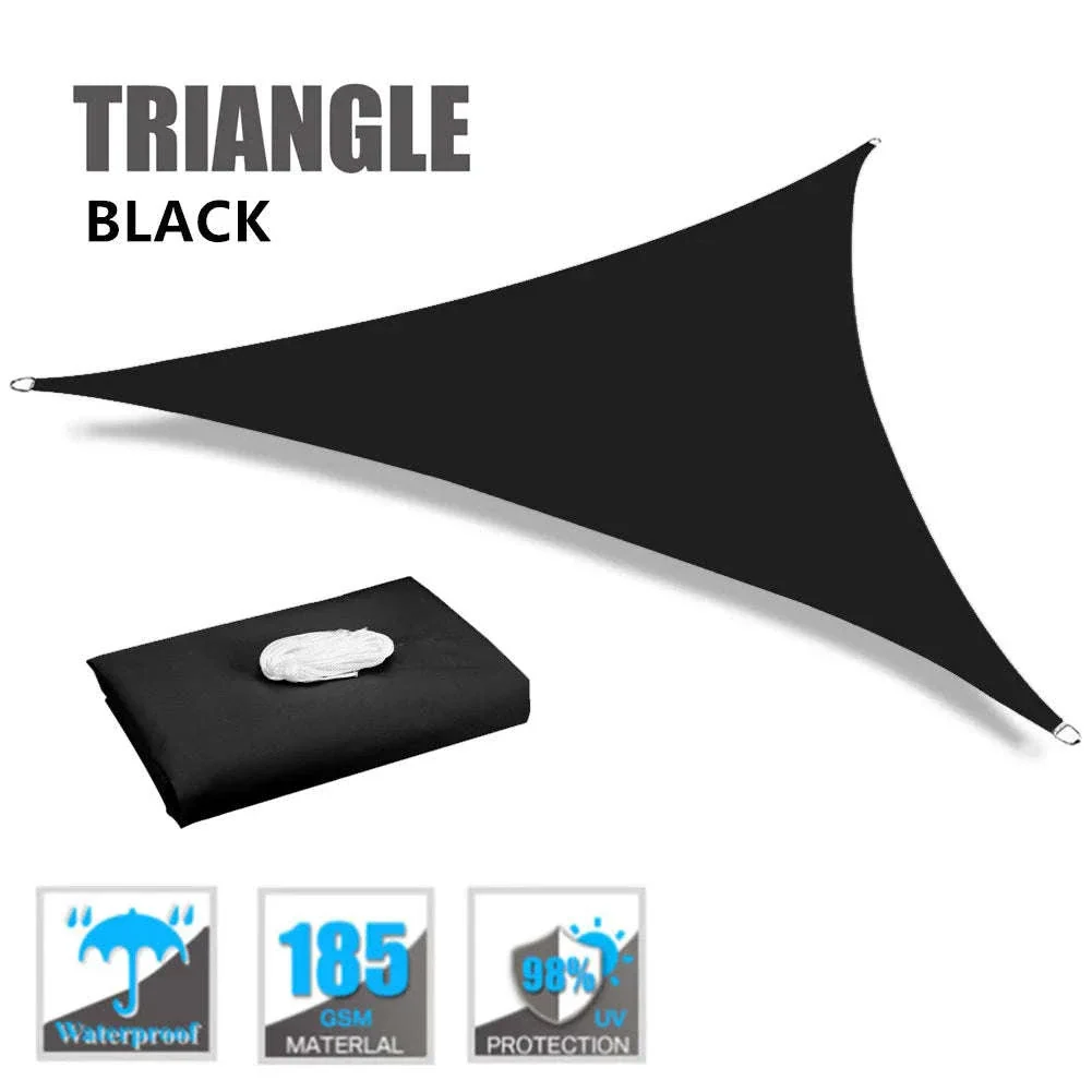 Waterproof Triangle Sun Shade Sail for Outdoor Protection - Image 20