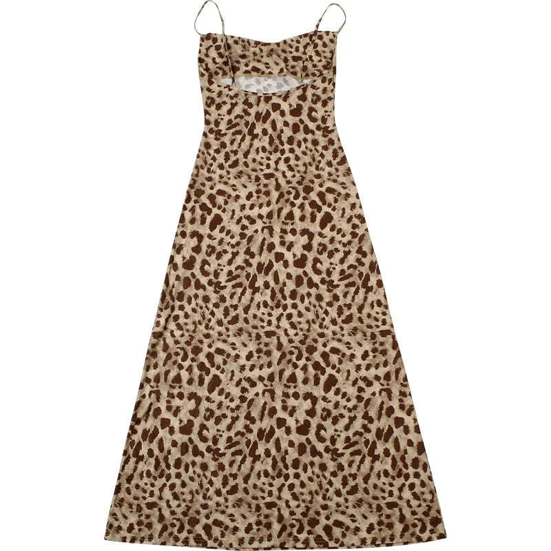 Backless Ruffle Mini Dress with Spaghetti Straps - Image 10