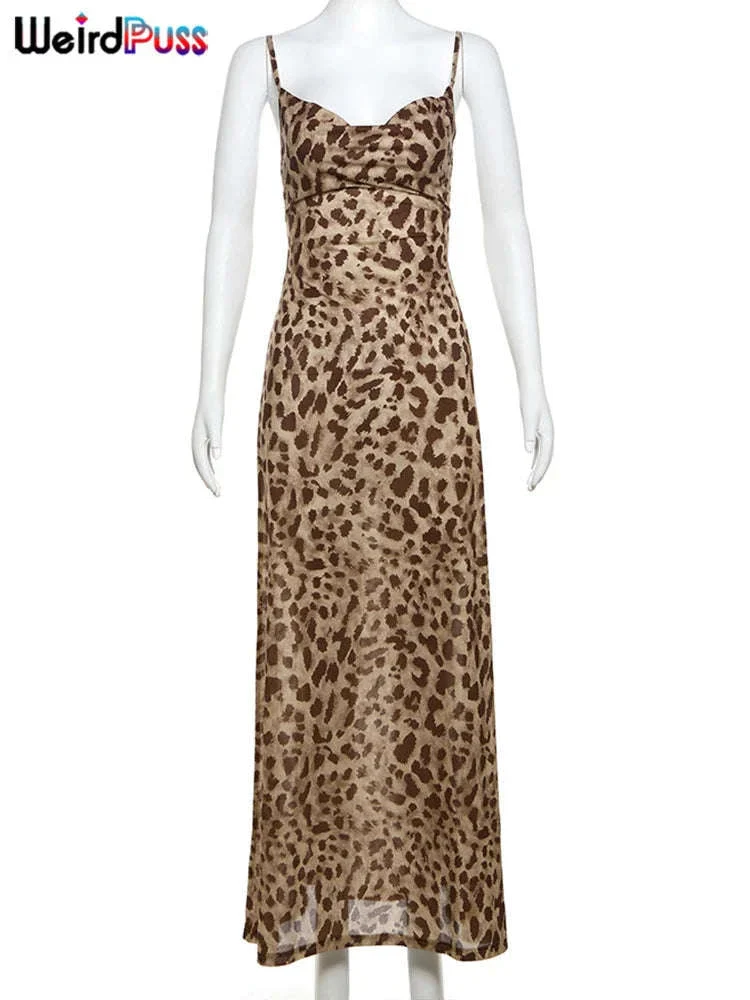 Backless Ruffle Mini Dress with Spaghetti Straps - Image 6