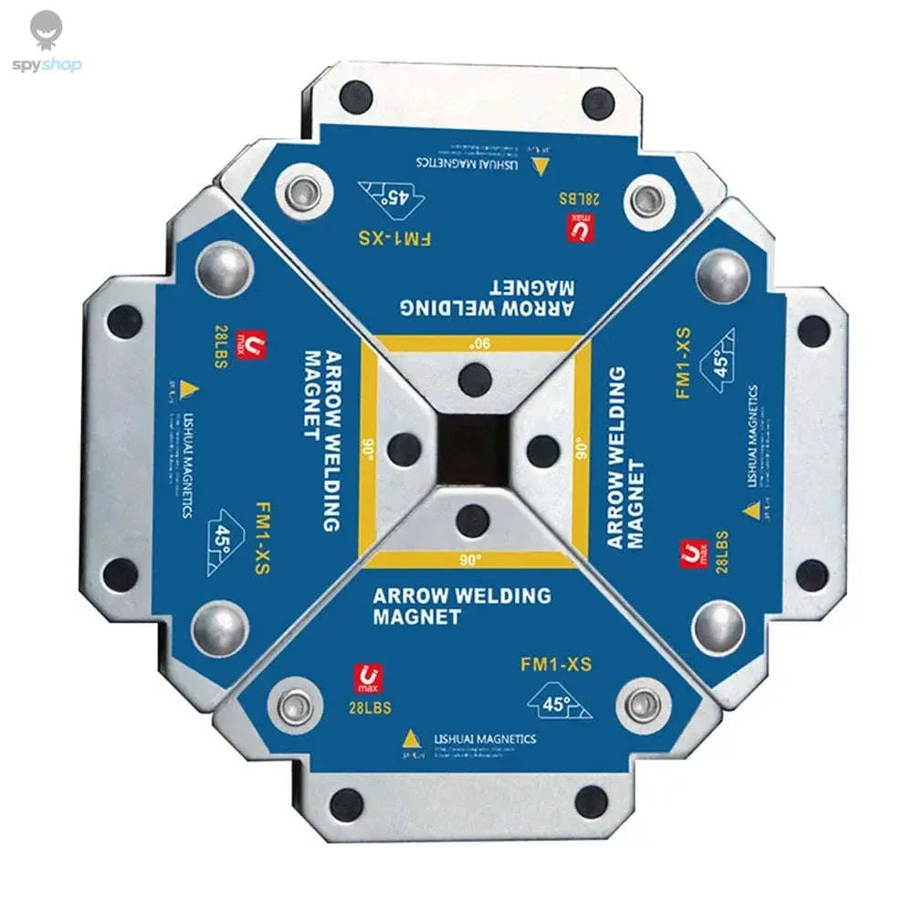 4-Piece Magnetic Welding Fixer Multi-Angle Positioner Set