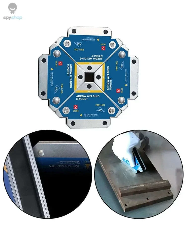 4-Piece Magnetic Welding Fixer Multi-Angle Positioner Set - Image 4