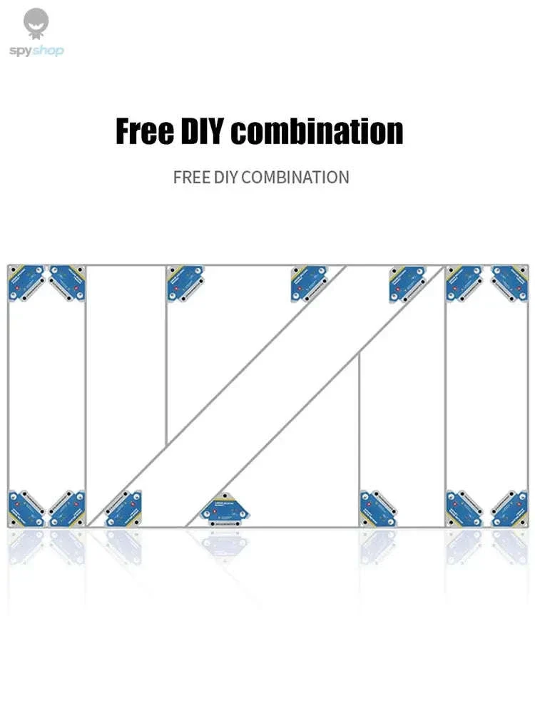 4-Piece Magnetic Welding Fixer Multi-Angle Positioner Set - Image 6