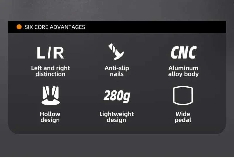 3 Bearing Bike Pedals CNC Aluminum Alloy, Smooth Ride Control - Image 8