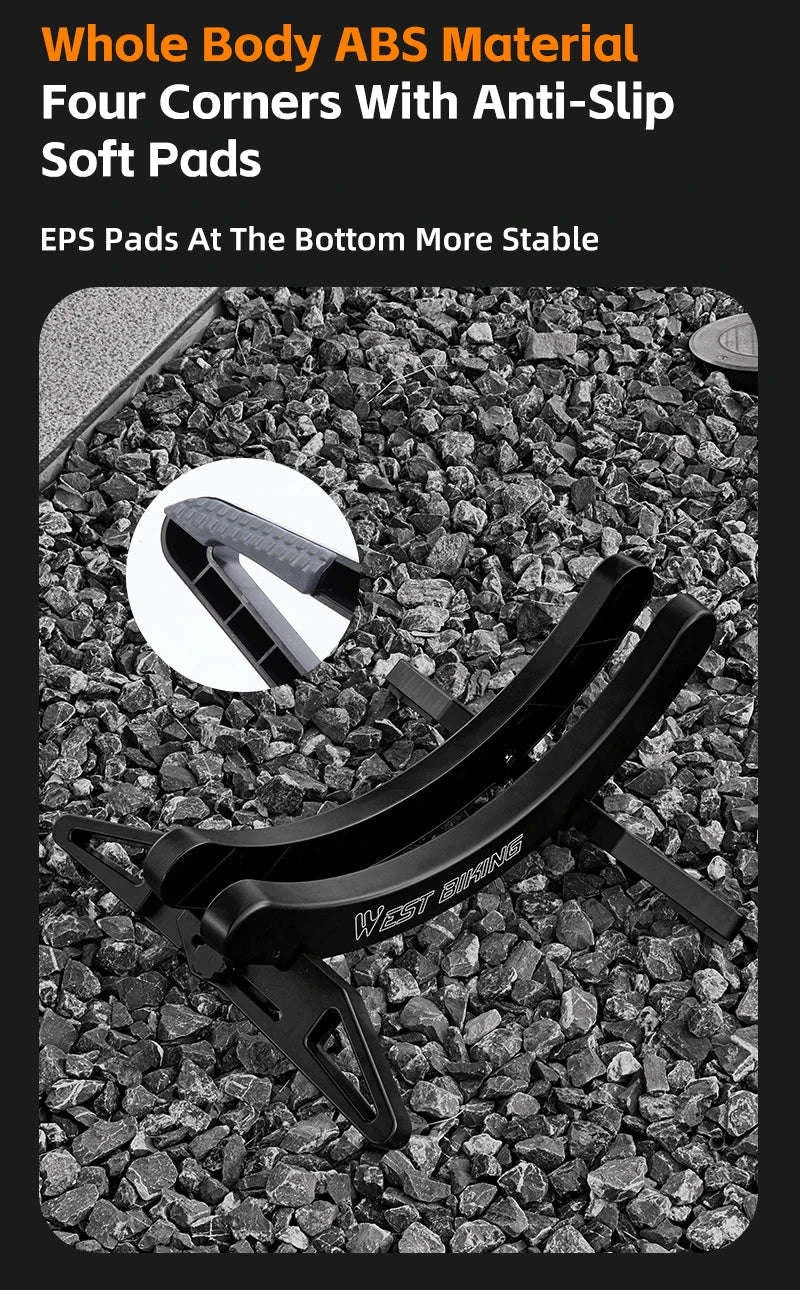 Adjustable Bicycle Parking Rack for Stable Indoor Bike Storage - Image 14