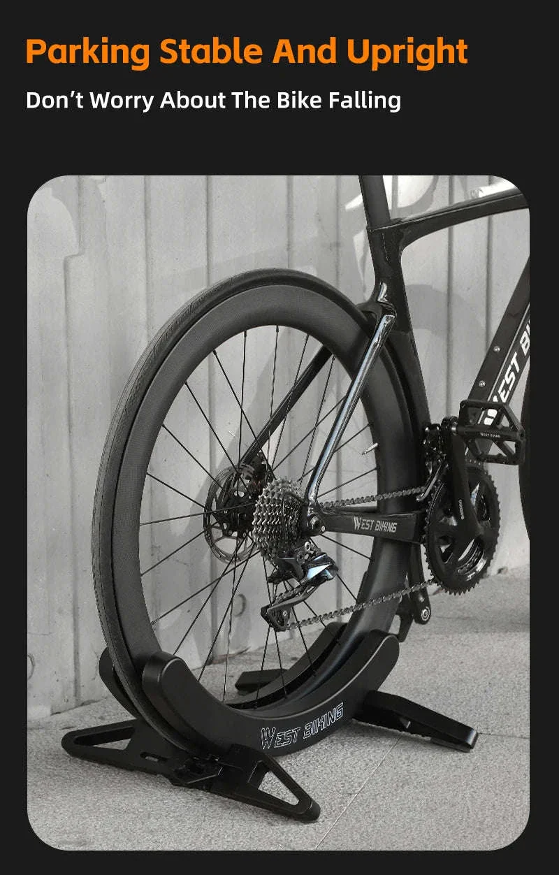 Adjustable Bicycle Parking Rack for Stable Indoor Bike Storage - Image 15
