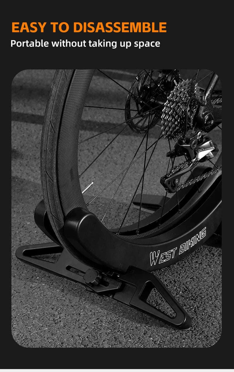 Adjustable Bicycle Parking Rack for Stable Indoor Bike Storage - Image 16