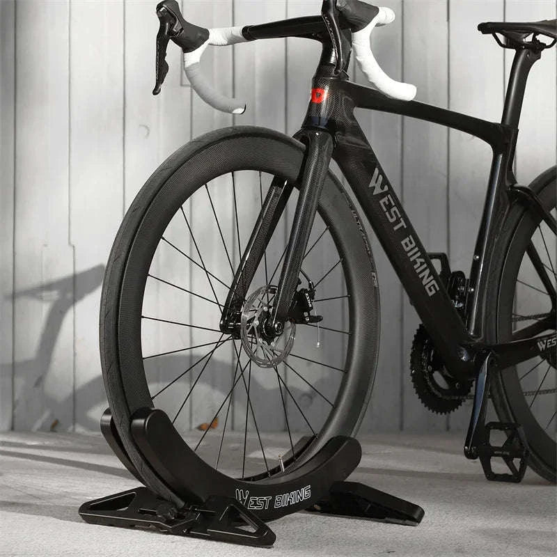 Adjustable Bicycle Parking Rack for Stable Indoor Bike Storage - Image 6