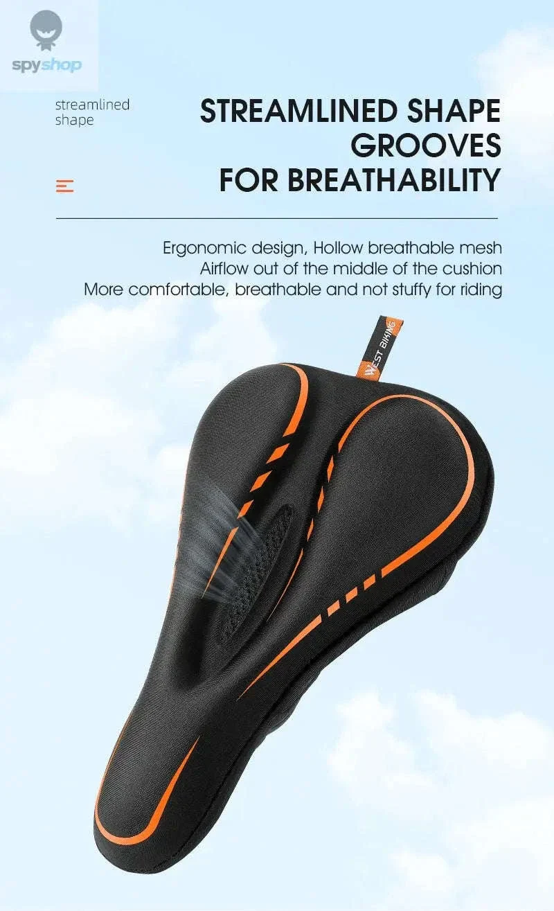 Silicone Bike Saddle Cover for All-Day Comfort Cycling - Image 12