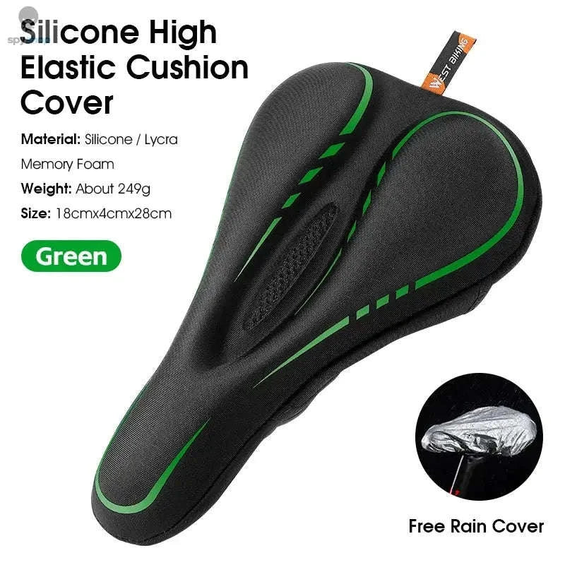 Silicone Bike Saddle Cover for All-Day Comfort Cycling - Image 27