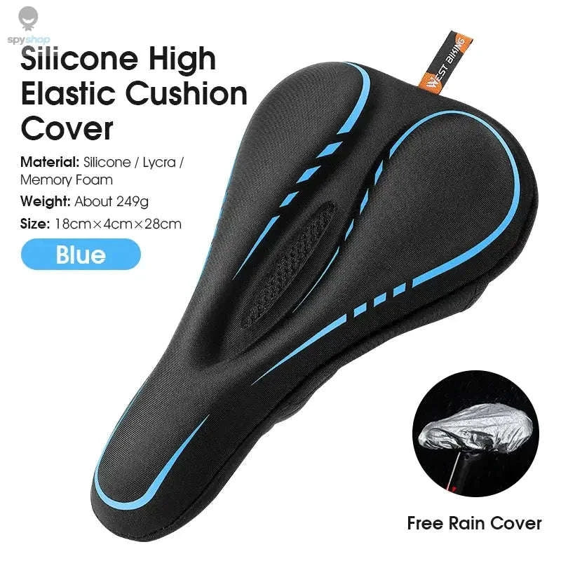 Silicone Bike Saddle Cover for All-Day Comfort Cycling - Image 29