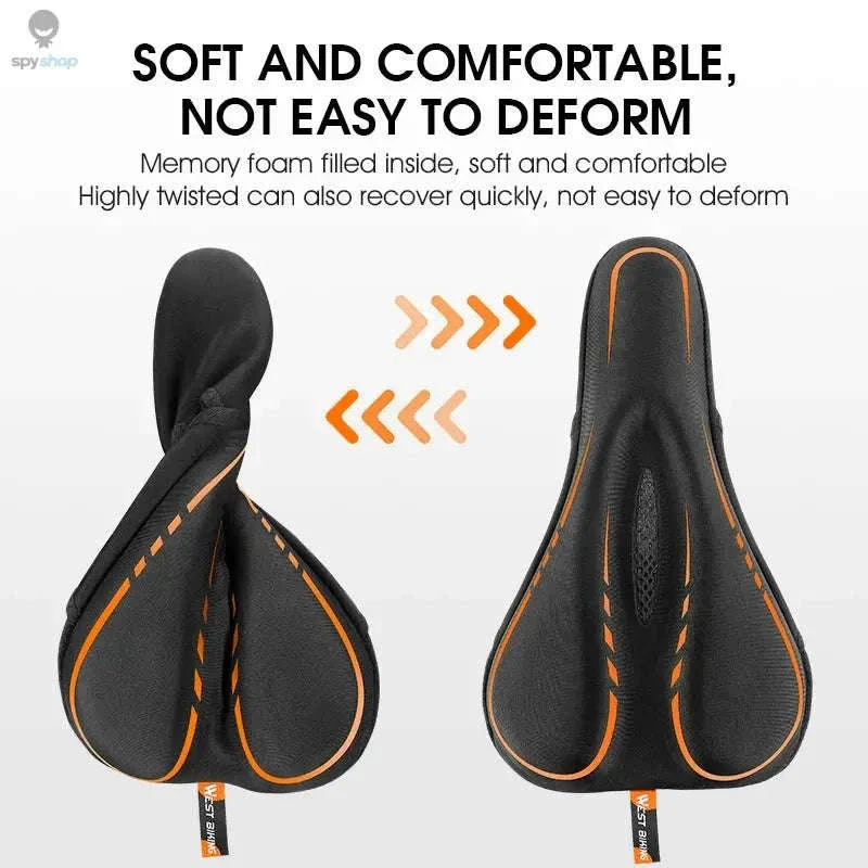 Silicone Bike Saddle Cover for All-Day Comfort Cycling - Image 6